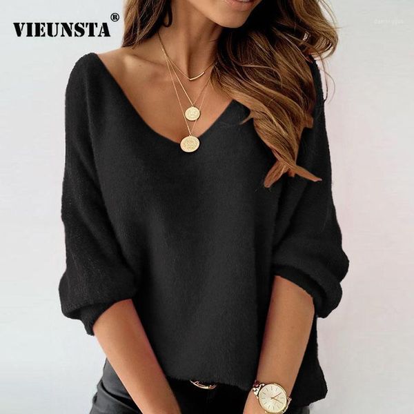 2021 spring autumn long sleeve fluffy sweater women elegant v neck simple pullover fashion solid loose streetwear sweaters1, White;black
2021 spring autumn long sleeve fluffy sweater women elegant v neck simple pullover fashion solid loose streetwear sweaters1, White;black