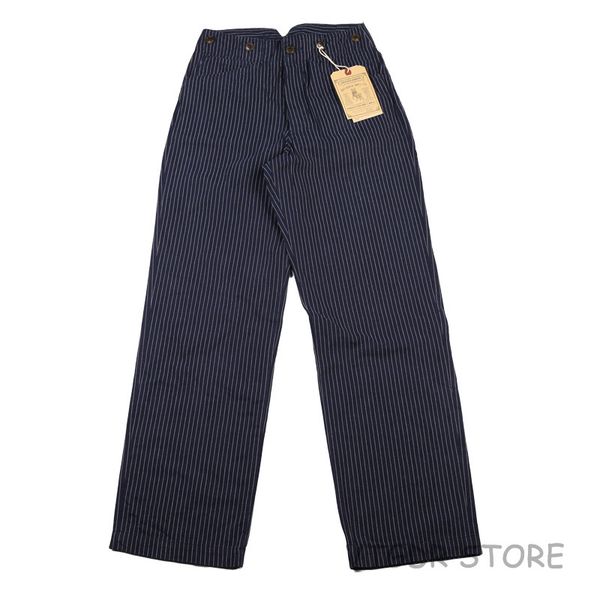 vintage stripes high-waisted overalls, dark blue casual cargo pants. wwnj, White;black
vintage stripes high-waisted overalls, dark blue casual cargo pants. wwnj, White;black