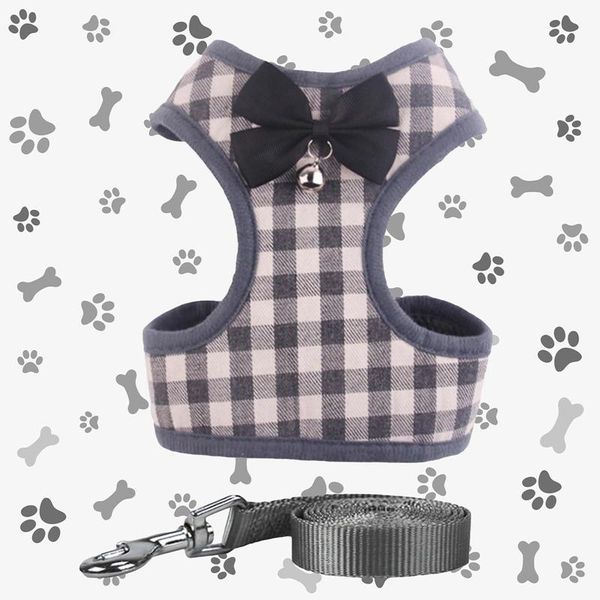 pet bow-knot chest harness dog vest-style chest harness set pet leash with bells mesh evening dress with dog leash supplies
pet bow-knot chest harness dog vest-style chest harness set pet leash with bells mesh evening dress with dog leash supplies