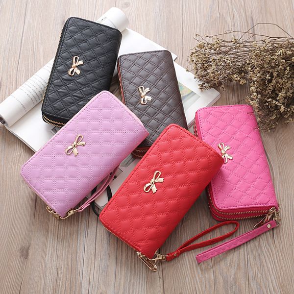 valentines day gift factory direct supply fashion ladies double pull wallet bow knot embroidered lattice handbag pu clutch handbag handbag
valentines day gift factory direct supply fashion ladies double pull wallet bow knot embroidered lattice handbag pu clutch handbag handbag