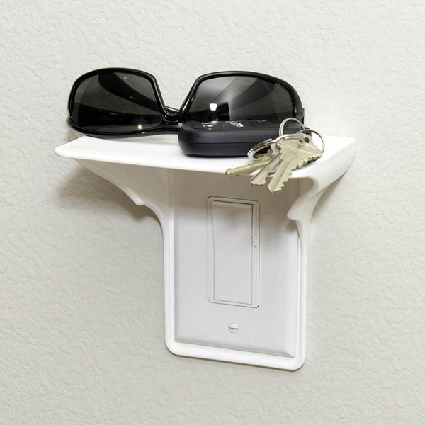 single wall mounted organizer storage box remote control air conditioner stand holder l office home organization for outlet
single wall mounted organizer storage box remote control air conditioner stand holder l office home organization for outlet