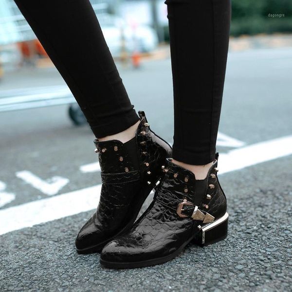 boots boot women fashion rivet belt buckle ankle for student casual shoes autumn trendy short boots1, Black
boots boot women fashion rivet belt buckle ankle for student casual shoes autumn trendy short boots1, Black