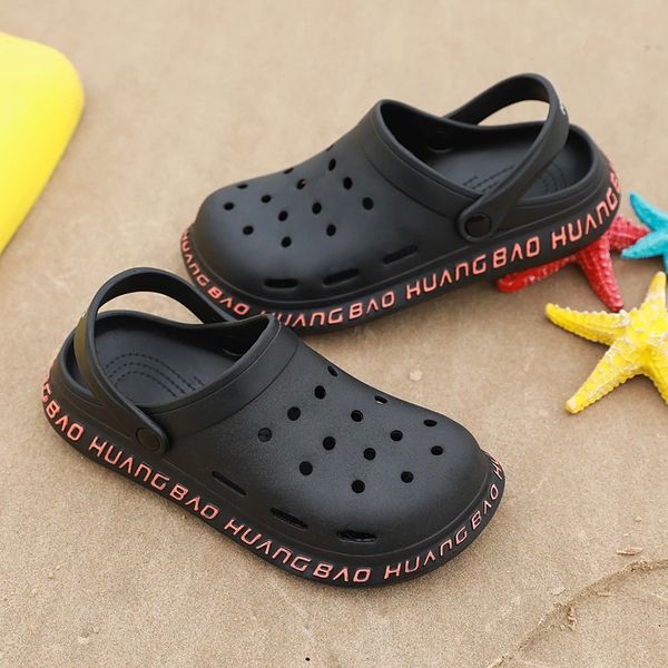 summer outdoor black beach sandals men classic couple garden shoes men comfortable eva flat hole sandals casual sandalias hombre #q51v
summer outdoor black beach sandals men classic couple garden shoes men comfortable eva flat hole sandals casual sandalias hombre #q51v