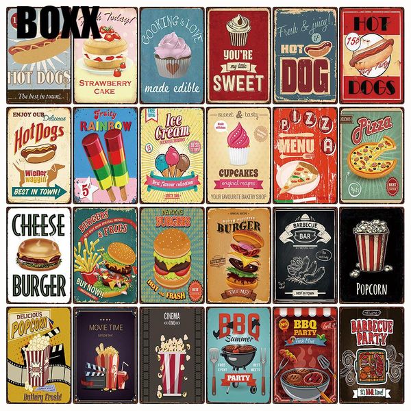 food dogs hamburger pizza barbecue bar metal sign tin poster home decor bar wall art painting 20*30 cm size
food dogs hamburger pizza barbecue bar metal sign tin poster home decor bar wall art painting 20*30 cm size