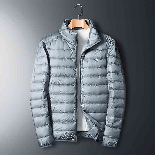 coat 2021 autumn winter new lightweight et short warm fashion stand collar 90 white duck down men's wear, Black
coat 2021 autumn winter new lightweight et short warm fashion stand collar 90 white duck down men's wear, Black