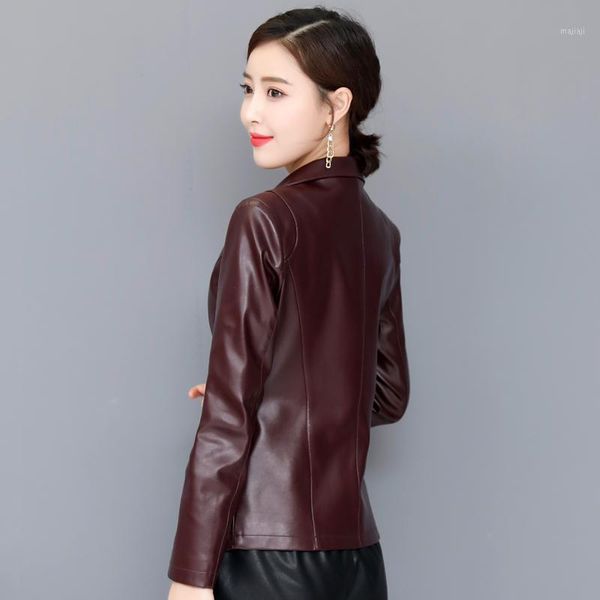 women's leather & faux autumn winter women 2021 jackets slim short pu blazers lady biker outerwear black coat plus size1
women's leather & faux autumn winter women 2021 jackets slim short pu blazers lady biker outerwear black coat plus size1