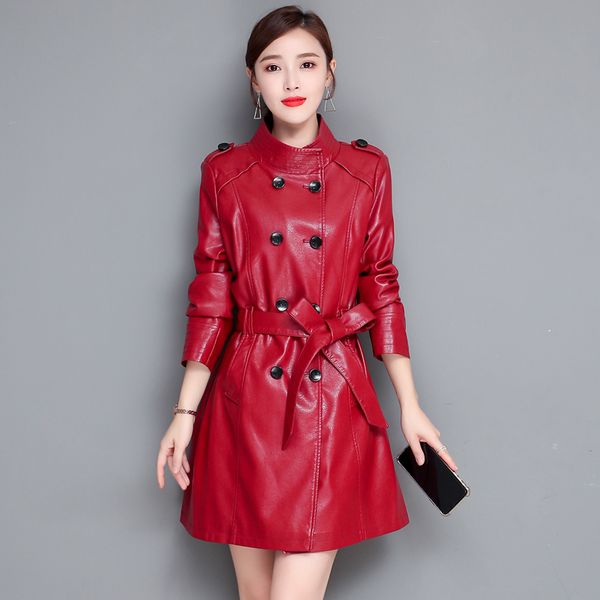 new large size 3xl female thin jacket of women leather 2020 autumn women's jackets, Black;brown
new large size 3xl female thin jacket of women leather 2020 autumn women's jackets, Black;brown