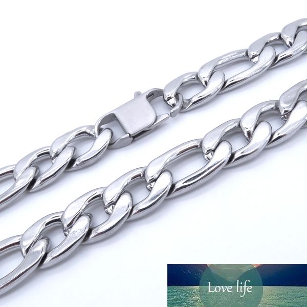 100% solid stainless steel necklace 15mm width 20''-36'' inches heavy men fashion jewelry t and co figaro chain masculin, Silver
100% solid stainless steel necklace 15mm width 20''-36'' inches heavy men fashion jewelry t and co figaro chain masculin, Silver