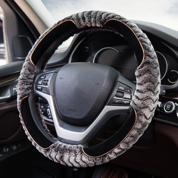 38 cm autumn and winter new korean version plush winter car steering wheel cover anti-skid and warm car short plush cover1
38 cm autumn and winter new korean version plush winter car steering wheel cover anti-skid and warm car short plush cover1