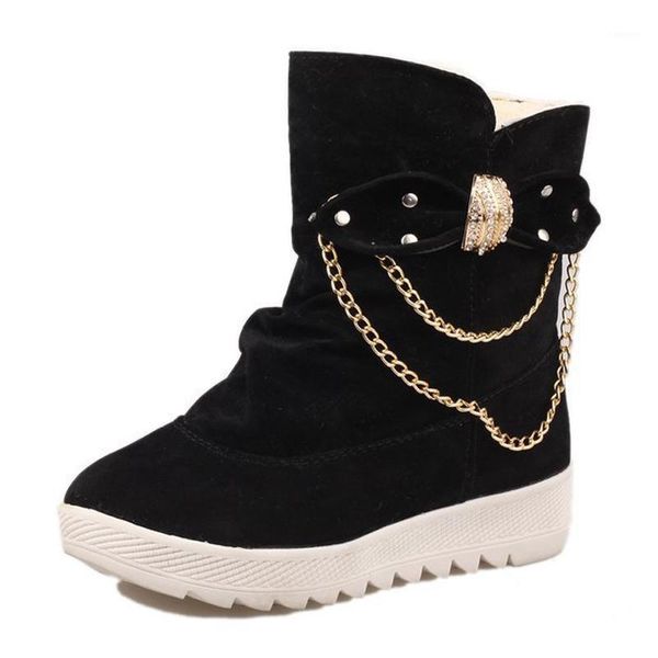 winter 2020 new cotton boots women's mid-tube snow boots warm and cold women's1, Black
winter 2020 new cotton boots women's mid-tube snow boots warm and cold women's1, Black