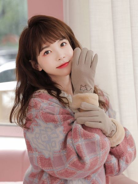 gloves autumn and female cute cold proof thickening winter warm plush windproof waterproof cycling touch screen cotton
gloves autumn and female cute cold proof thickening winter warm plush windproof waterproof cycling touch screen cotton