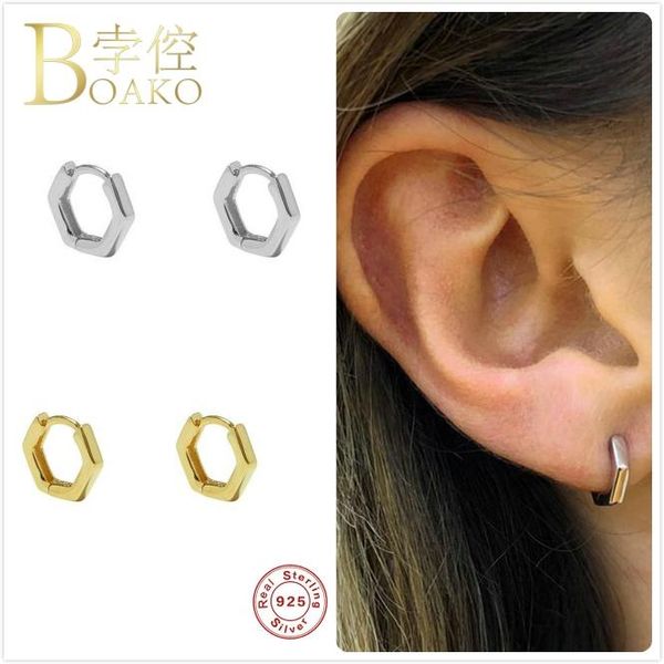 real 925 silver earrings for women minimalism gold small hoop earrings girl ear piercing earring punk female geometric aretes z5, Golden;silver
real 925 silver earrings for women minimalism gold small hoop earrings girl ear piercing earring punk female geometric aretes z5, Golden;silver