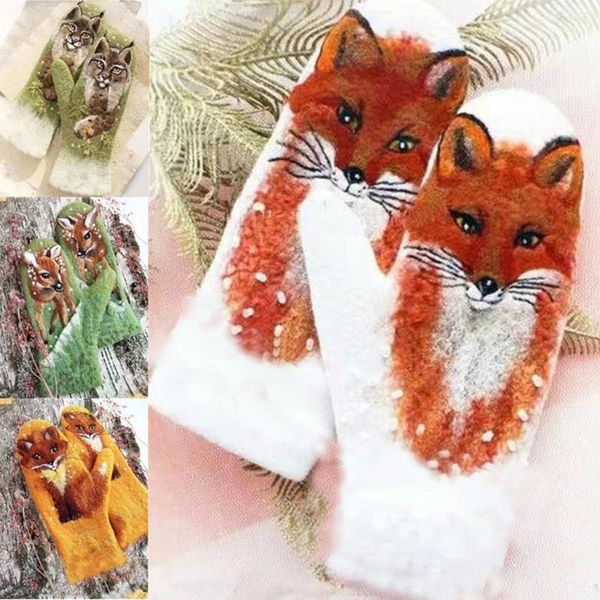 women elegant winter faux cashmere full finger gloves sweet colorful animal 3d print thicken warm outdoor windproof thermal mitt, Blue;gray
women elegant winter faux cashmere full finger gloves sweet colorful animal 3d print thicken warm outdoor windproof thermal mitt, Blue;gray