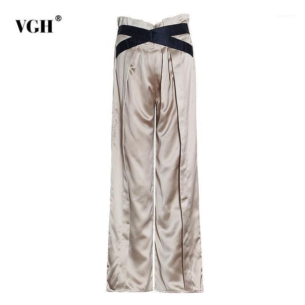 vgh patchwork cross ruched trousers for women high waist large size loose wide leg pants female fashion new clothing 2020 autumn1, Black;white
vgh patchwork cross ruched trousers for women high waist large size loose wide leg pants female fashion new clothing 2020 autumn1, Black;white