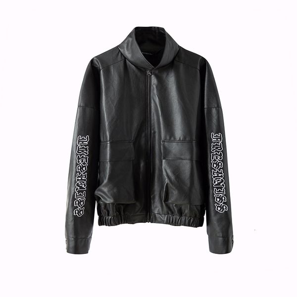 original pu leather loose oversize jacket men and women hip hop windbreaker flight jacket streetwear bomber coat, Black;brown
original pu leather loose oversize jacket men and women hip hop windbreaker flight jacket streetwear bomber coat, Black;brown