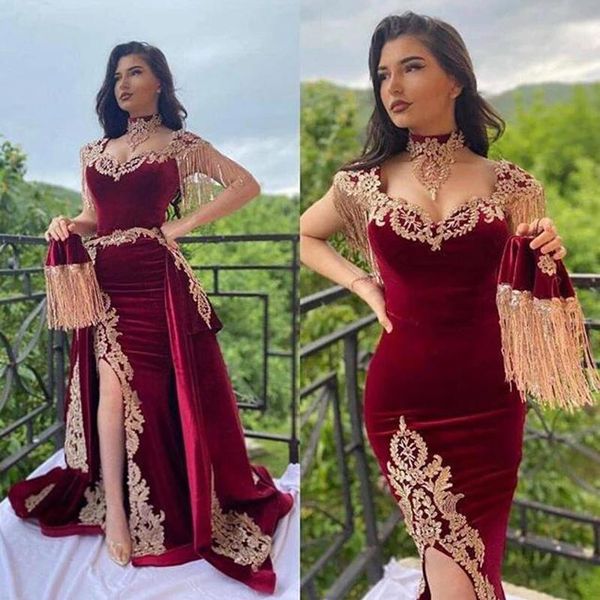 middle east arabic dubai prom dresses with detachable train high neck gold applique side slit evening party gowns custom made, Black;red
middle east arabic dubai prom dresses with detachable train high neck gold applique side slit evening party gowns custom made, Black;red