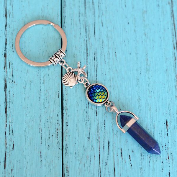 pendulum quartz mermaid crystal keychain key fish rings scales natural stone hexagonal prism chakra fashion key chain je, Slivery;golden
pendulum quartz mermaid crystal keychain key fish rings scales natural stone hexagonal prism chakra fashion key chain je, Slivery;golden