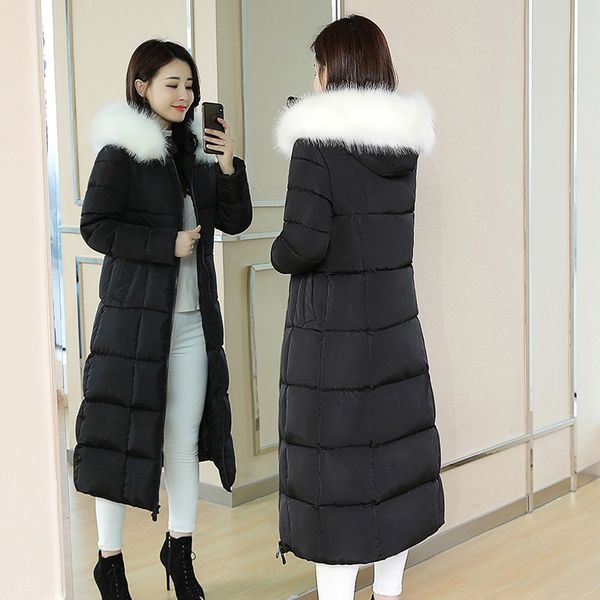2021 New Autumn Cotton Jacket Long Sleeve Ladys with Hood Female Thick Coat Warm Casual Outerwear 0uu6, Black
2021 New Autumn Cotton Jacket Long Sleeve Ladys with Hood Female Thick Coat Warm Casual Outerwear 0uu6, Black
