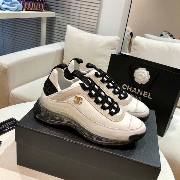 designer womens sneakers luxury white grey black stitching metal decoration round head flat heel with box size 35-45
designer womens sneakers luxury white grey black stitching metal decoration round head flat heel with box size 35-45