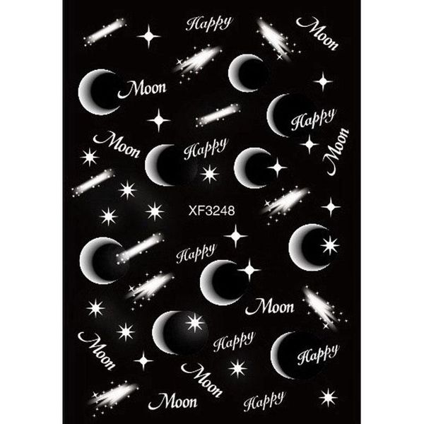 gift wrap 10pcs product black white letter series, a variety of optional letters moon, all- nail stickers with glue and waterproof
gift wrap 10pcs product black white letter series, a variety of optional letters moon, all- nail stickers with glue and waterproof