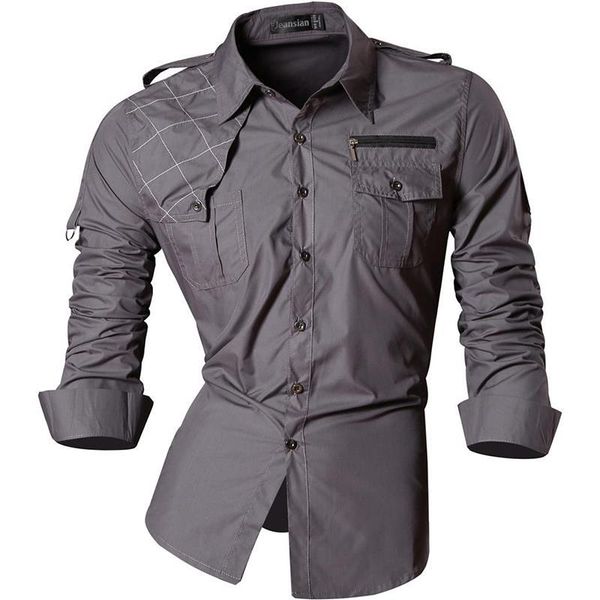 jeansian men's casual dress shirts fashion desinger stylish long sleeve slim fit 8371 gray, White;black
jeansian men's casual dress shirts fashion desinger stylish long sleeve slim fit 8371 gray, White;black