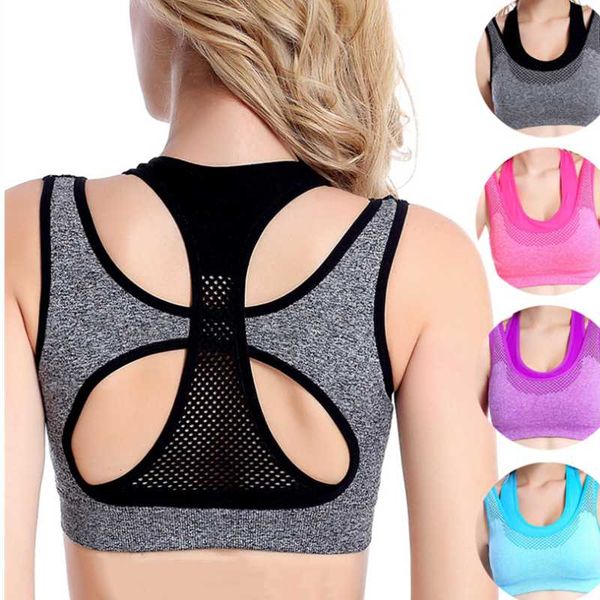 gym clothing sports bra high impact support woman push-up beautiful back yoga padded crop workout running underwear, White;black
gym clothing sports bra high impact support woman push-up beautiful back yoga padded crop workout running underwear, White;black