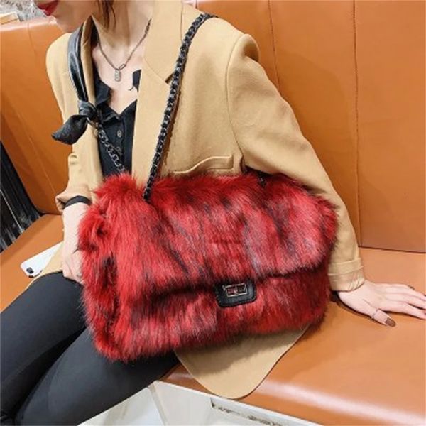 fashion plush large capacity tote women shoulder bags designer chains handbags luxury faux fur lady crossbody messenger bag 2020
fashion plush large capacity tote women shoulder bags designer chains handbags luxury faux fur lady crossbody messenger bag 2020