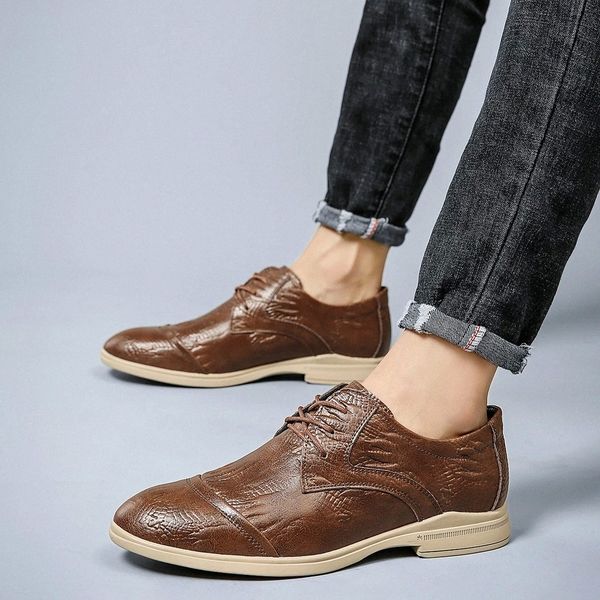 genuine leather men's shoes handmade office business breathable black luxury lace up outdoor formal oxfords mens shoes #581a
genuine leather men's shoes handmade office business breathable black luxury lace up outdoor formal oxfords mens shoes #581a