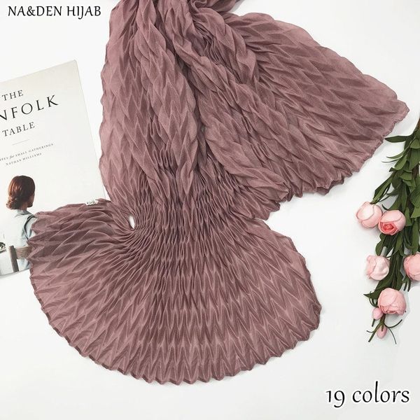 1pc new plain maxi hijab pleated wrinkle crinkle shawl scarves women fashion muslim scarfs fourland hijabs 10pcs/lot y201024, Blue;gray
1pc new plain maxi hijab pleated wrinkle crinkle shawl scarves women fashion muslim scarfs fourland hijabs 10pcs/lot y201024, Blue;gray