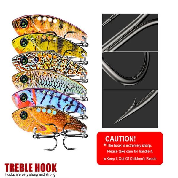 1pcs metal vib 11g/5.4cm fishing lure vibration spoon bass baits crankbait bass wobbler hard baits cicada lure vi qyloff
1pcs metal vib 11g/5.4cm fishing lure vibration spoon bass baits crankbait bass wobbler hard baits cicada lure vi qyloff
