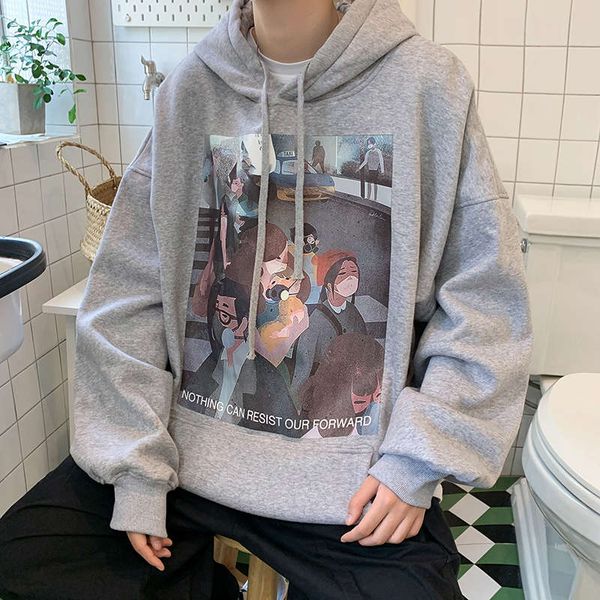 cashmere thickened men's 2020 new ins couple's wear autumn winter fashion hoodie, Black
cashmere thickened men's 2020 new ins couple's wear autumn winter fashion hoodie, Black