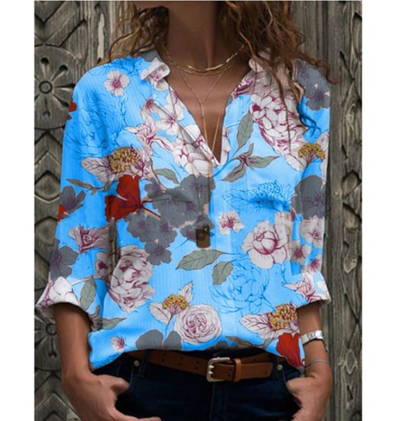 women shirt 2020 new women summer autumn and blouses shirt plus size long sleeve printing blouse, White
women shirt 2020 new women summer autumn and blouses shirt plus size long sleeve printing blouse, White