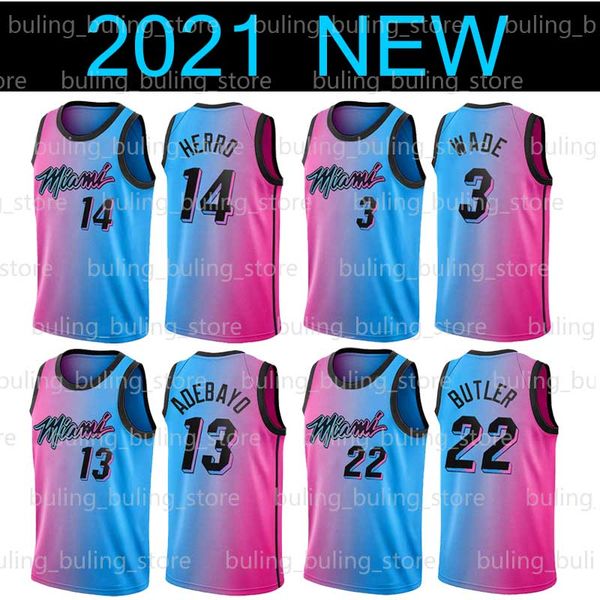 2021 new miami heat jerseys tyler 14 herro dwayne 3 wade jimmy 22 butler dwyane goran 7 dragic bam 13 adebayo robinson basketball, Black;red
2021 new miami heat jerseys tyler 14 herro dwayne 3 wade jimmy 22 butler dwyane goran 7 dragic bam 13 adebayo robinson basketball, Black;red