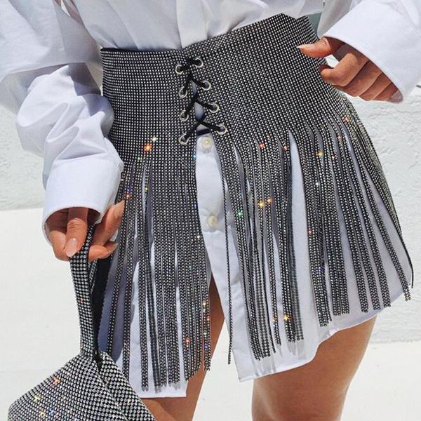 belts luxury shiny full rhinestone crystal wedding belt bridal female silver long fringe tassel women bling wide bondage straps, Black;brown
belts luxury shiny full rhinestone crystal wedding belt bridal female silver long fringe tassel women bling wide bondage straps, Black;brown