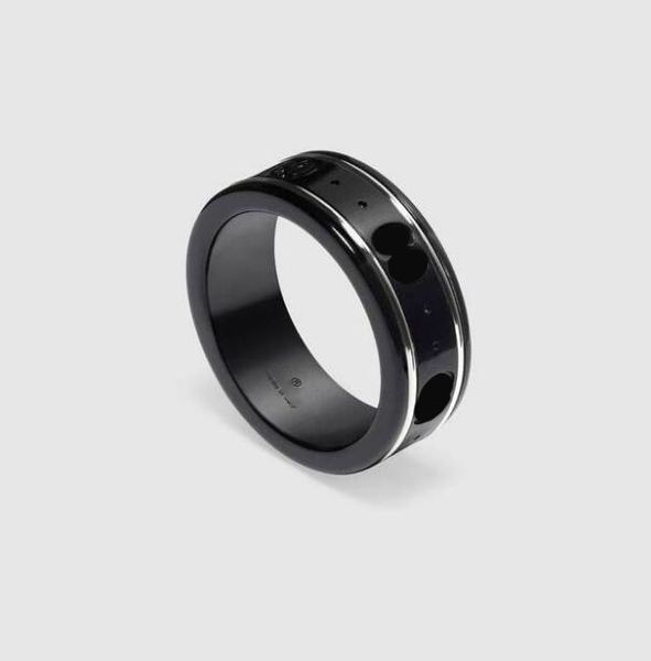 double g black and white ceramic ring for lovers men women brand jewelry gift website the same style engagement bijoux cjewelers original pa, Silver
double g black and white ceramic ring for lovers men women brand jewelry gift website the same style engagement bijoux cjewelers original pa, Silver