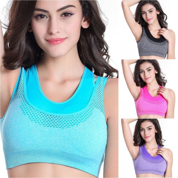 outdoor women fitness bra stretch high elastic leave two padded seamless sports bras, White;black
outdoor women fitness bra stretch high elastic leave two padded seamless sports bras, White;black