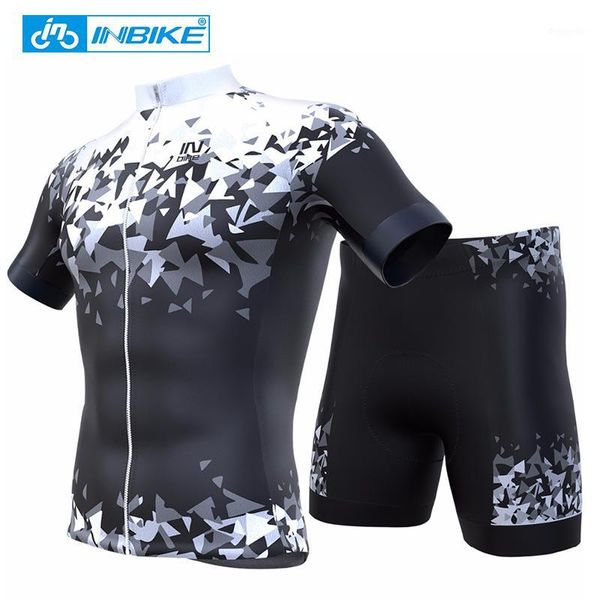 inbike summer cycling jersey sets gel padded bike shorts breathable cycling clothing g051, Black;blue
inbike summer cycling jersey sets gel padded bike shorts breathable cycling clothing g051, Black;blue