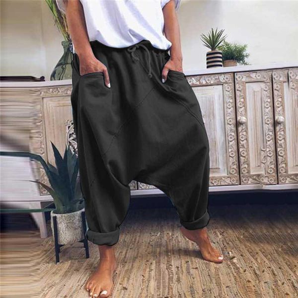 fashion harem pants women casual hip hop loose trousers with pocket solid color wide leg pants women 2020 new1, Black;white
fashion harem pants women casual hip hop loose trousers with pocket solid color wide leg pants women 2020 new1, Black;white