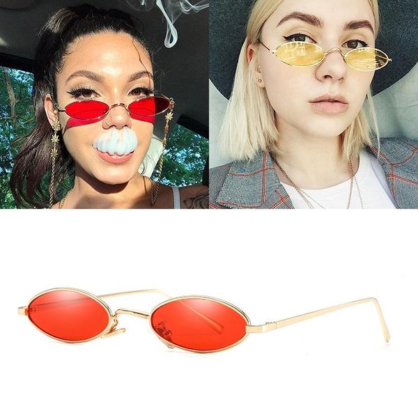 sunglasses designer retro small oval for women metal frame red lens sun glasses cat eye eyewear shades 7111, White;black
sunglasses designer retro small oval for women metal frame red lens sun glasses cat eye eyewear shades 7111, White;black