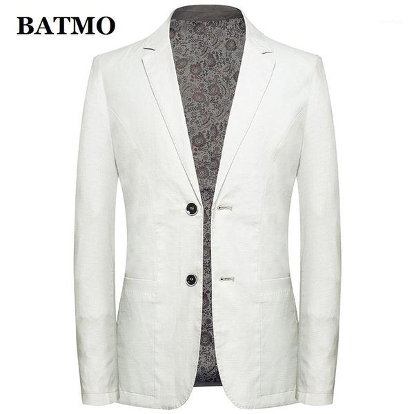 batmo 2019 new arrival summer casual thin linen blazer men,men's suits jackets ,casual jackets men plus-size m-3xl 152861, White;black
batmo 2019 new arrival summer casual thin linen blazer men,men's suits jackets ,casual jackets men plus-size m-3xl 152861, White;black