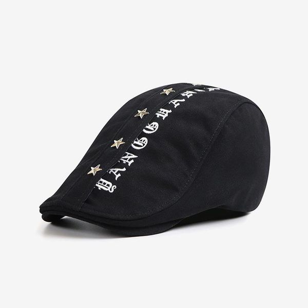 berets fashion men women beret visor cap letter embroidery spring autumn bone hats casquette casual gorras, Blue;gray
berets fashion men women beret visor cap letter embroidery spring autumn bone hats casquette casual gorras, Blue;gray