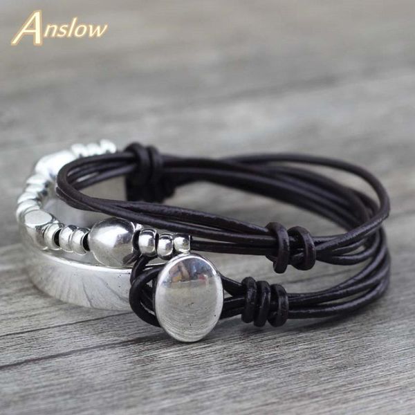anslow оптовая заявление ручной работы diy bijoux сплава цинка кожаный браслет для женщин мужчин унисекс подарков каплепадения low0475lb, Golden;silver
anslow оптовая заявление ручной работы diy bijoux сплава цинка кожаный браслет для женщин мужчин унисекс подарков каплепадения low0475lb, Golden;silver