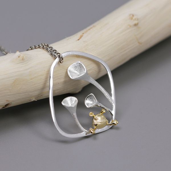 inature 925 sterling silver cute elf flower pendant necklace for women jewelry bijoux q0531
inature 925 sterling silver cute elf flower pendant necklace for women jewelry bijoux q0531