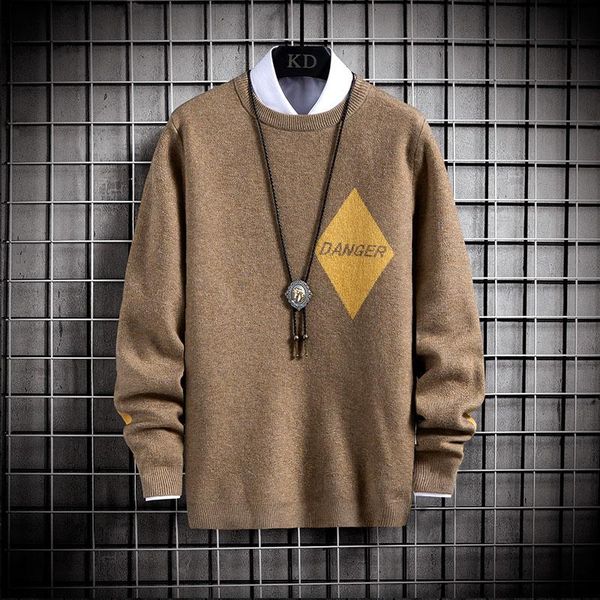 men's sweaters huncher mens knitted sweater men 2021 winter vintage patchwork jumper slim fit pullover korean style beige for, White;black
men's sweaters huncher mens knitted sweater men 2021 winter vintage patchwork jumper slim fit pullover korean style beige for, White;black