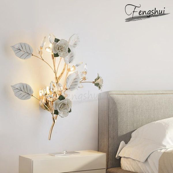 wall lamp postmodern simple ceramic flower decorative lighting romantic and warm bedroom bedside sconces loft corridor fixtures1
wall lamp postmodern simple ceramic flower decorative lighting romantic and warm bedroom bedside sconces loft corridor fixtures1