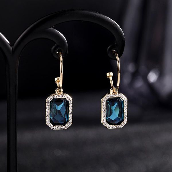 luxury vintage cube crystal earrings europe and america temperament geometric dangle brand wedding jewellery for female, Silver
luxury vintage cube crystal earrings europe and america temperament geometric dangle brand wedding jewellery for female, Silver