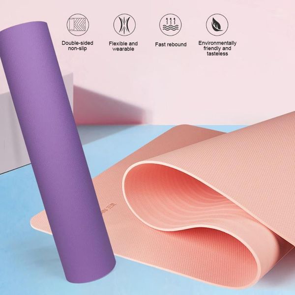 yoga mats anti-slip thickened non slip tpe fitness exercise mat with carrying strap and net bag gymnastics j v1
yoga mats anti-slip thickened non slip tpe fitness exercise mat with carrying strap and net bag gymnastics j v1