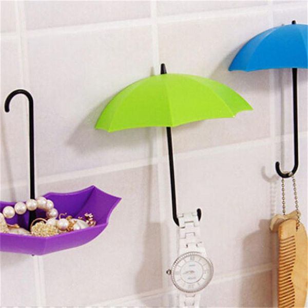 hooks & rails 3pcs/set colorful umbrella wall hook key hair pin holder organizer decorative door towel hanger pc873428
hooks & rails 3pcs/set colorful umbrella wall hook key hair pin holder organizer decorative door towel hanger pc873428