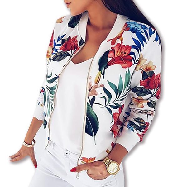 new autumn print bomber jacket women flowers zipper floral coat long sleeve basic plus size short biker coats and jackets women, Black;brown
new autumn print bomber jacket women flowers zipper floral coat long sleeve basic plus size short biker coats and jackets women, Black;brown