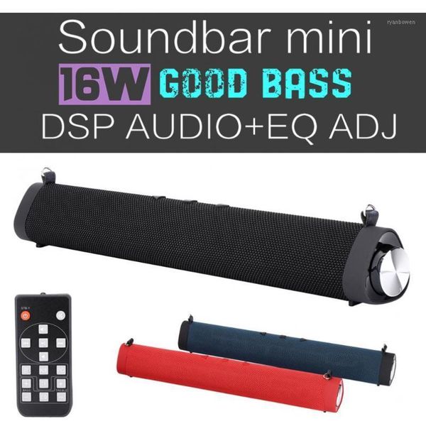 16w bluetooth 5.0 soundbars speaker with 4 x 42mm horns stereo tf subwoofer column support 3 dsp effects for camping / biking1
16w bluetooth 5.0 soundbars speaker with 4 x 42mm horns stereo tf subwoofer column support 3 dsp effects for camping / biking1